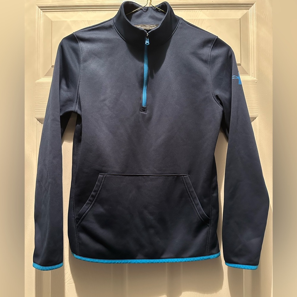 Under Armour Black and Blue Lightweight Jacket